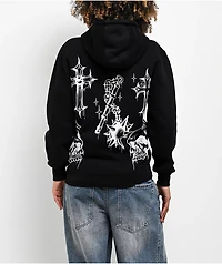 Empyre Pencil Flash Black Zip Hoodie