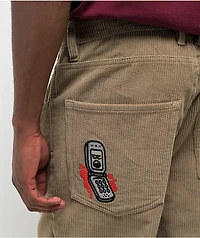 Empyre Phone Khaki Corduroy Skate Pants
