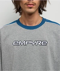 Empyre Pitted Grey & Navy T-Shirt