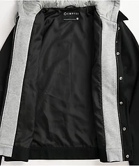 Empyre Pledge Black Hooded Denim Jacket