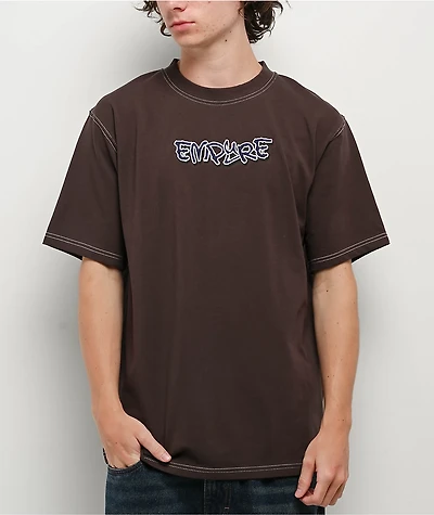 Empyre Pocket Knife Brown T-Shirt