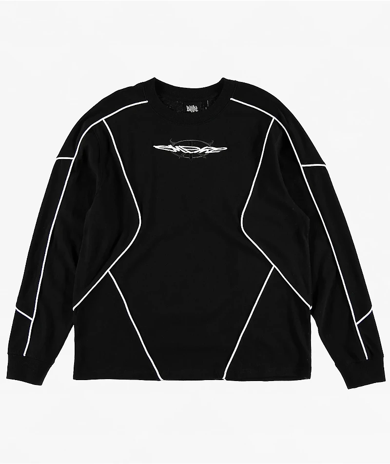Empyre Powercord Black Long Sleeve T-Shirt
