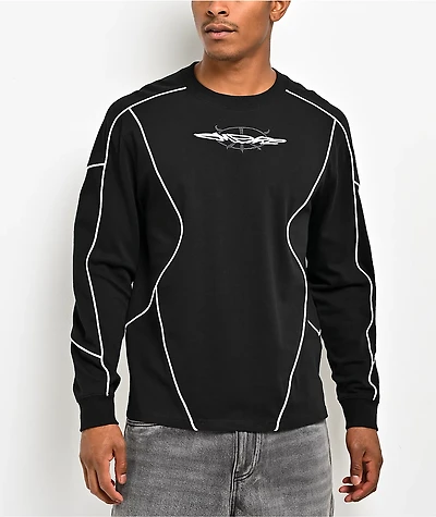 Empyre Powercord Black Long Sleeve T-Shirt