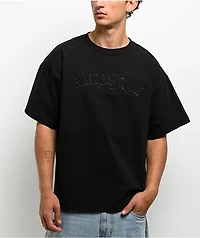 Empyre Punk Black Boxy T-Shirt