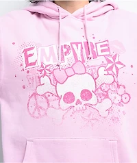 Empyre Punks Not Dead Pink Hoodie