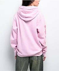 Empyre Punks Not Dead Pink Hoodie