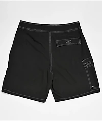Empyre Rail Black Cargo Board Shorts