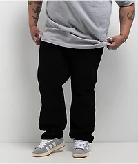Empyre Rat Loose Fit Black Corduroy Skate Pants