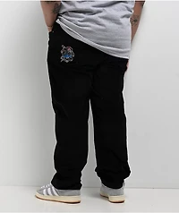 Empyre Rat Loose Fit Black Corduroy Skate Pants