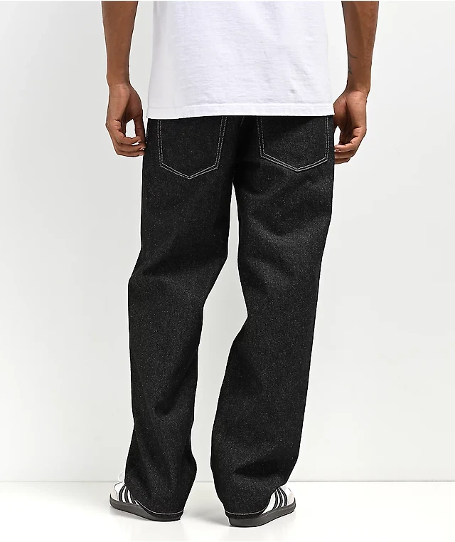 Empyre Raw Denim Black Loose Fit Skate Jeans Dulles Town Center