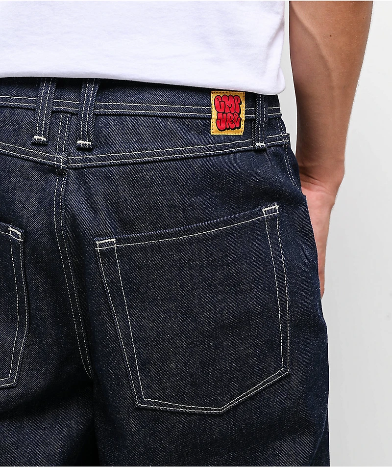 Empyre Raw Indigo Loose Fit Skate Jeans