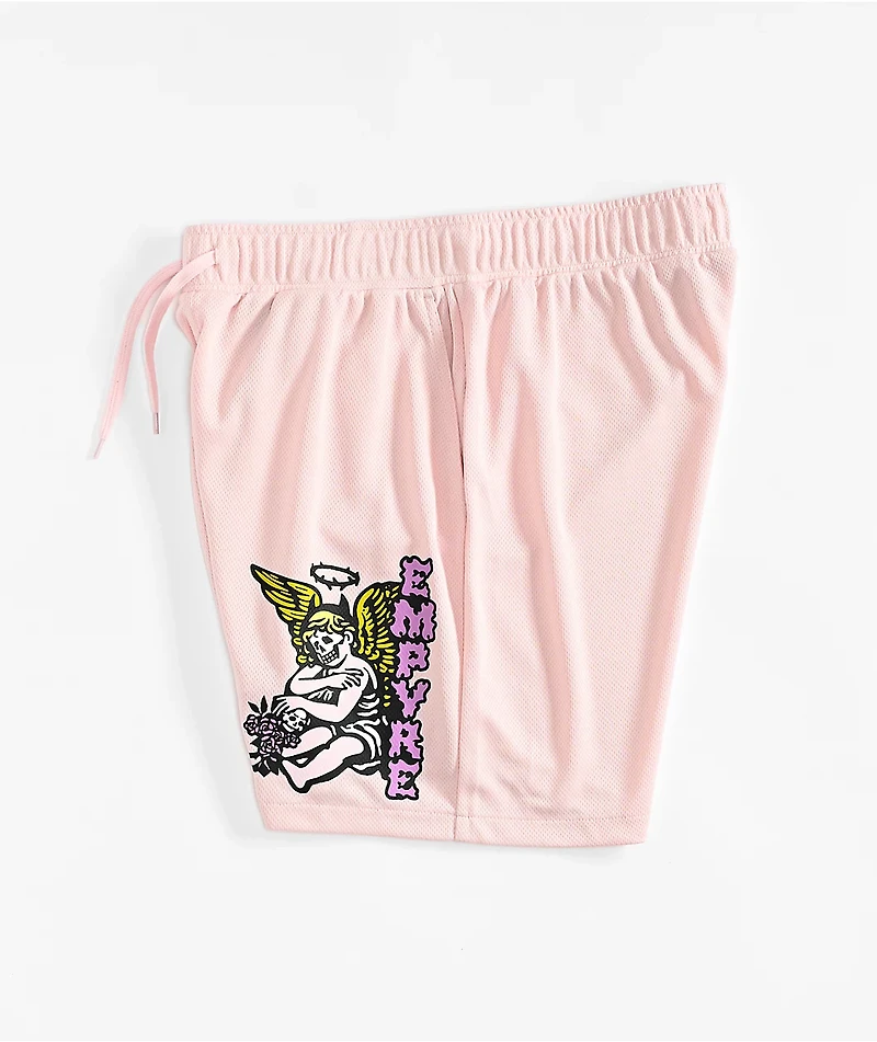 Empyre Ready Pink Mesh Shorts
