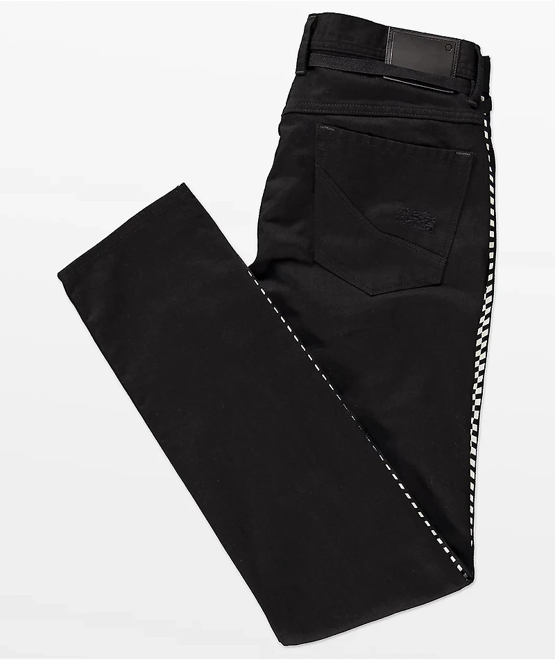 Empyre Recoil Checkered Tape Black Jeans