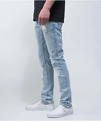 Empyre Recoil Jonah Destroy Light Wash Skinny Jeans