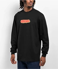 Empyre Red Graffiti Logo Black Long Sleeve T-Shirt