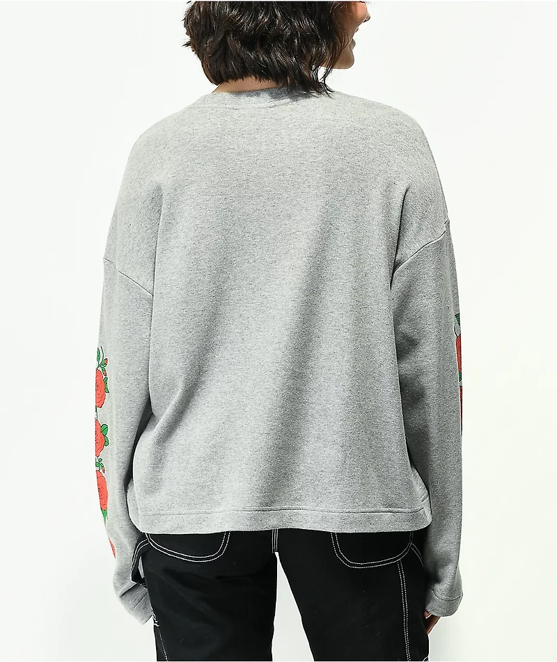 Empyre Reelah Rose Grey Long Sleeve T-Shirt