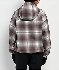 Empyre Rene Brown & Tan Plaid 10K Snowboard Jacket