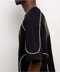 Empyre Resistance Jersey Black Boxy T-Shirt