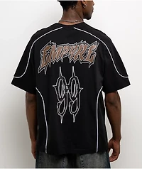 Empyre Resistance Jersey Black Boxy T-Shirt