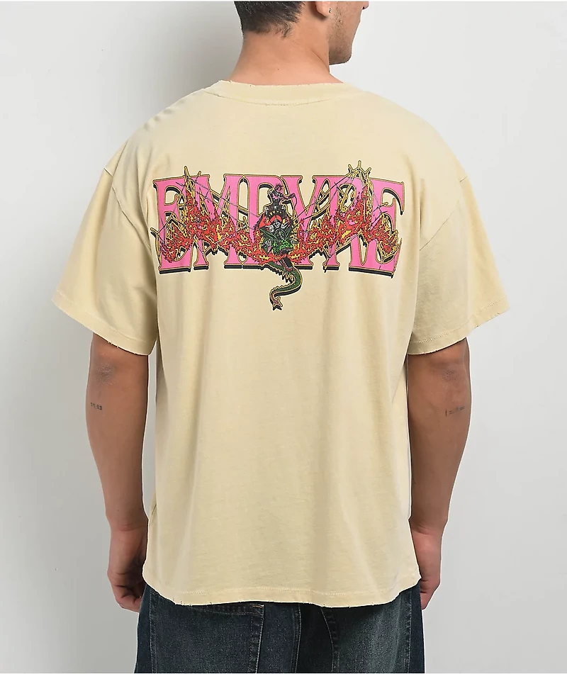 Empyre Retro Fantasy Natural T-Shirt