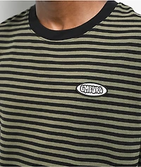 Empyre Rickie Green & Black Knit T-Shirt