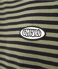 Empyre Rickie Green & Black Knit T-Shirt