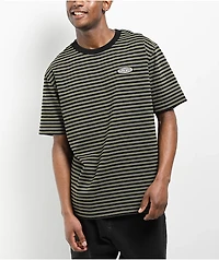 Empyre Rickie Green & Black Knit T-Shirt