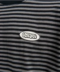 Empyre Rickie Stripe Grey Knit T-Shirt