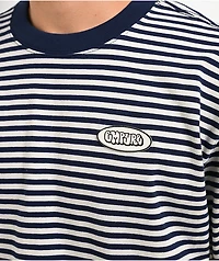 Empyre Rickie Stripe Navy & White T-Shirt