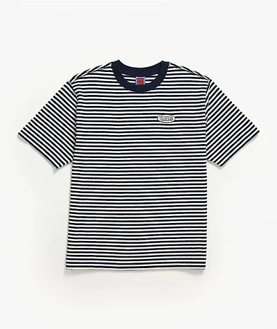 Empyre Rickie Stripe Navy & White T-Shirt