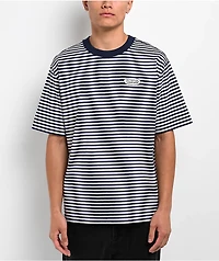 Empyre Rickie Stripe Navy & White T-Shirt