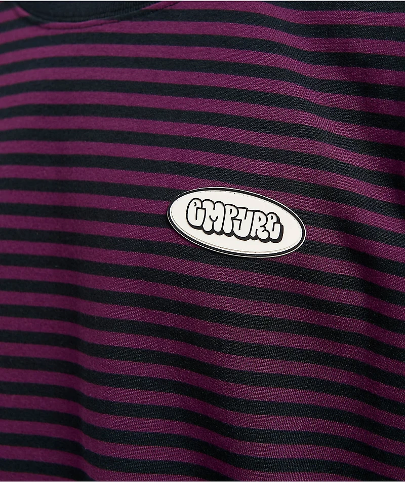 Empyre Rickie Stripe Red Knit T-Shirt