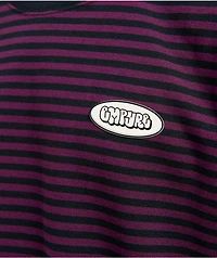 Empyre Rickie Stripe Red Knit T-Shirt