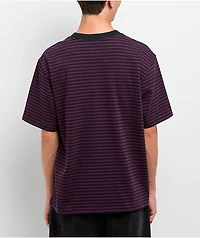 Empyre Rickie Stripe Red Knit T-Shirt