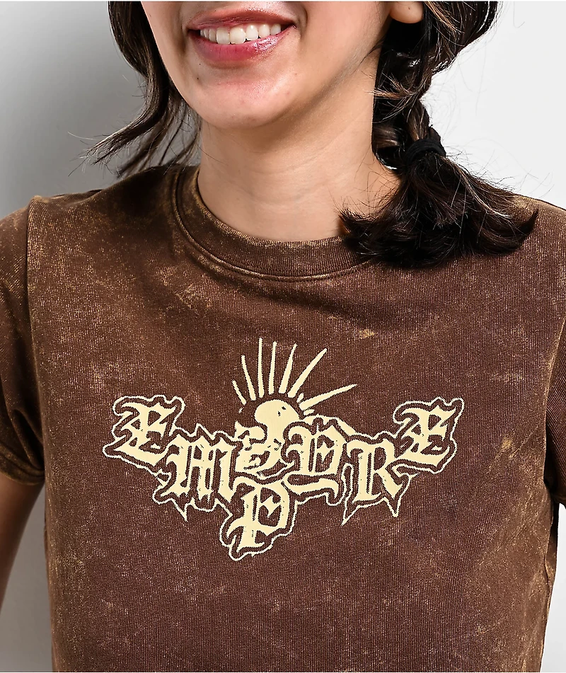 Empyre Ricky Skull Carafe Mineral Wash T-Shirt