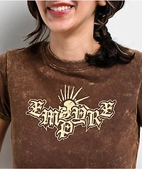 Empyre Ricky Skull Carafe Mineral Wash T-Shirt