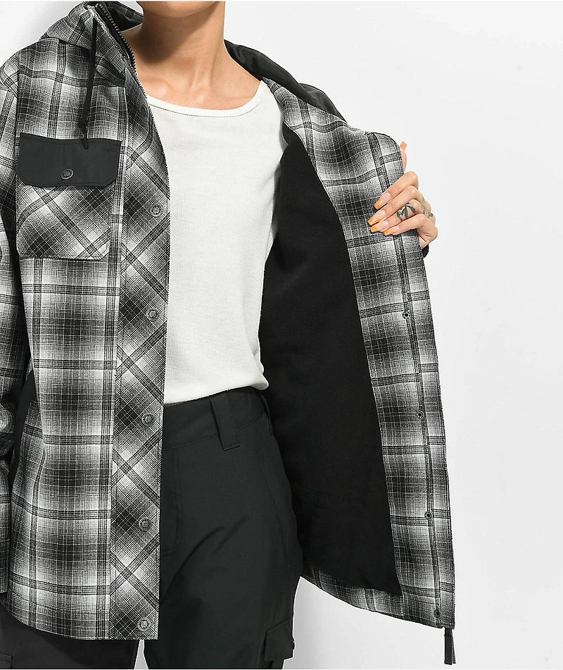 Empyre Ridge Run Black & White 10K Snowboard Jacket
