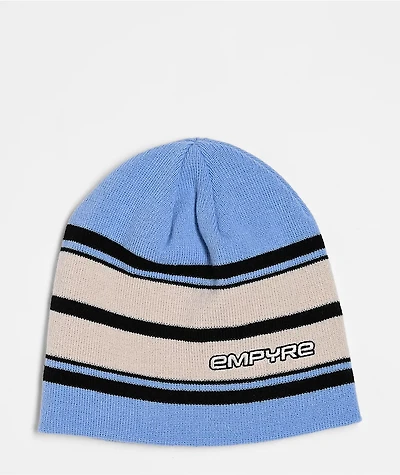 Empyre Rival Blue & White Skully Beanie