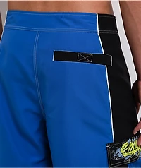 Empyre Rocker Blue & Black Cargo Board Shorts
