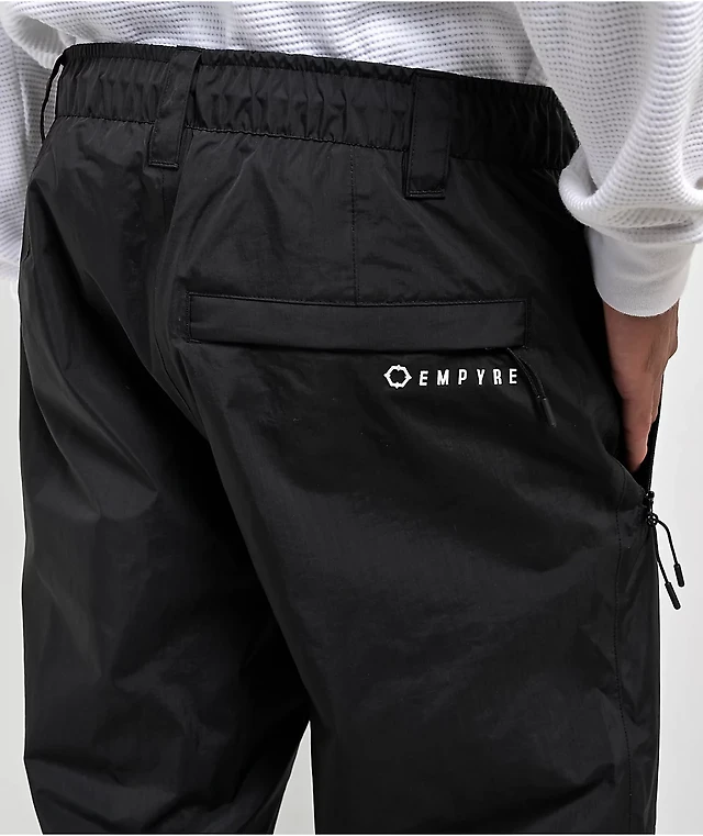 Empyre Rocky Black 10K Snowboard Pants 2024 at Hamilton Place in