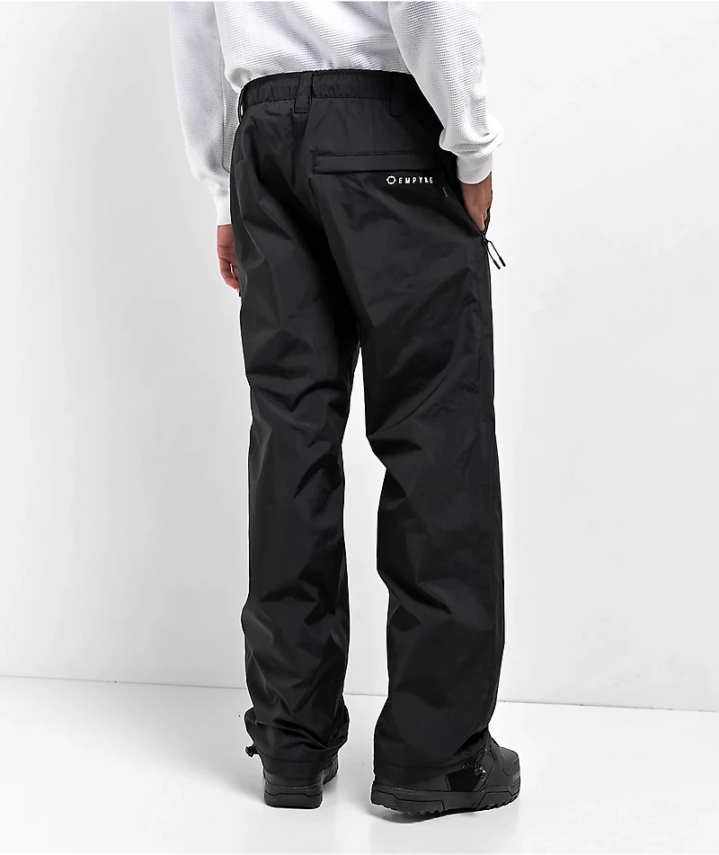 Empyre Rocky Black 10K Snowboard Pants 2024