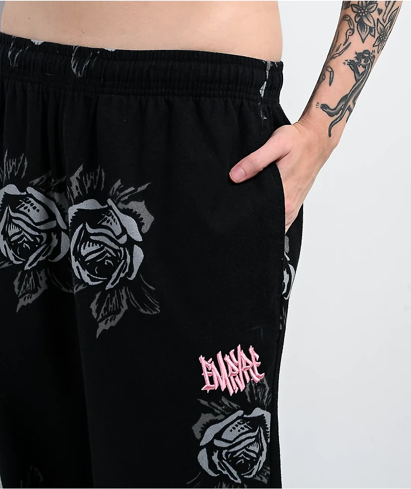 Empyre Rose! Black Lounge Pants