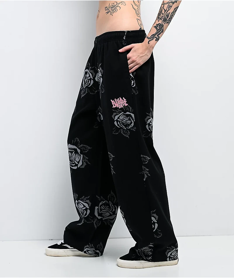 Empyre Rose! Black Lounge Pants