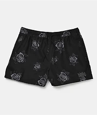 Empyre Rose Black Board Shorts