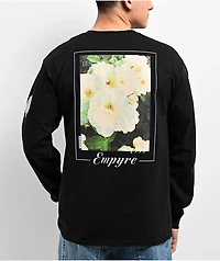 Empyre Roses Photo Black Long Sleeve T-Shirt