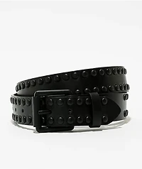 Empyre Round Stud Black Belt