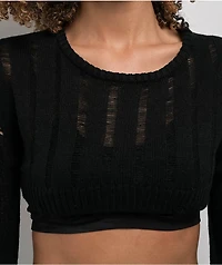 Empyre Samara Black Shrug Sweater