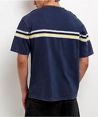 Empyre Sandstorm Stripe Navy Wash Boxy T-Shirt