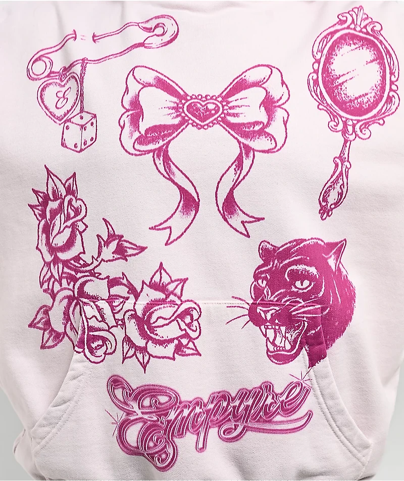 Empyre Scattered Pink Hoodie