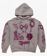 Empyre Scattered Pink Hoodie